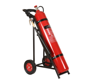 Extincteur CO2 de 10KG sur chariot