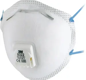 Masque antipoussière coque série Confort FFP2 8322 - 3M